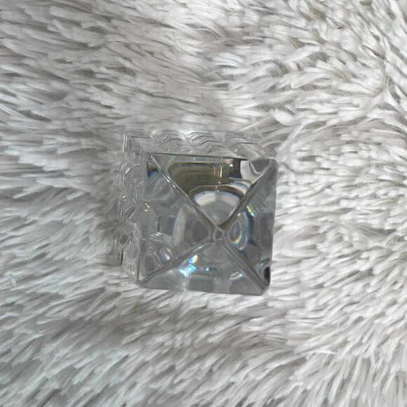 Waterford Crystal Obelisk Tower Clock Cut Crystal - Picture 8 of 12